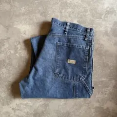 Wrangler 데님 페인터 워크 팬츠 블루 W38 L32 와이드