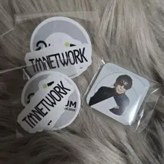 TM Network 会場限定ガチャ限定 アクリルステッカーとステッカーセット