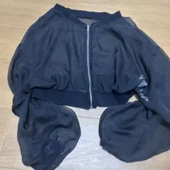 SPIRALGIRL シースルージャケット 黒