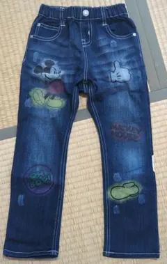 ミッキーマウス デニムパンツ 120cm