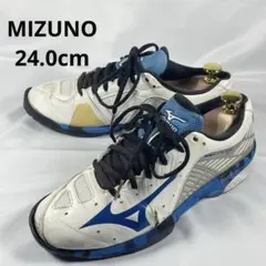 ミズノ WAVE EXCEED 2 テニス シューズ 24.0cmのサムネイル