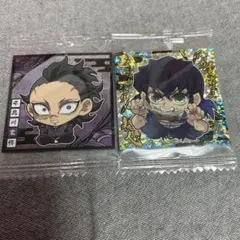 伊之助 玄弥 ウエハースシール