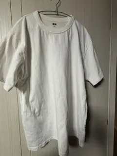 ②UNIQLO U ホワイト Tシャツ 3XL