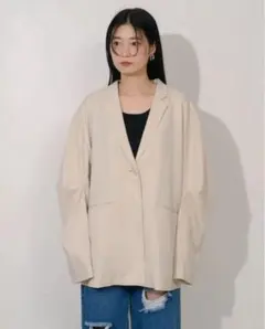 【新品未使用】kastane オーバーシャツジャケット アイボリー