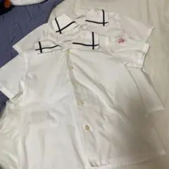 博多学園　半袖ブラウス　2枚　120cm