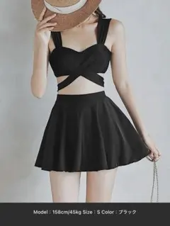 水着 ビキニ 黒 新品未使用 3点セット