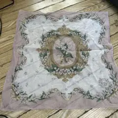 Christian Dior 花柄ハンカチ