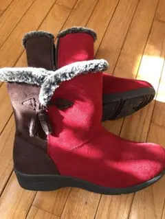 レディースブーツ滑り止め付ムーンスター美品