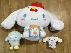 【引越しのため5月まで】 シナモン　ぬいぐるみ　いちばんくじ　からあげクン