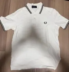 Fred Perry ホワイト ポロシャツ made in England