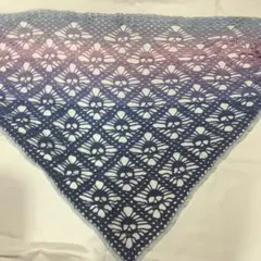 三角ショール　バレエ用　ハンドメイド　ドクロ模様 ④