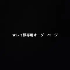 ★レイ様専用オーダーページ