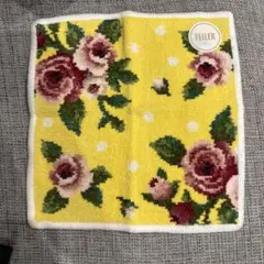 【新品】　FEILER 　マイジュリエット　ハンカチ　 イエロー　 花柄 黄色