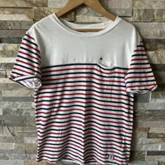 TOMMY HILFIGER ボーダー ポケットTシャツ 152のサムネイル
