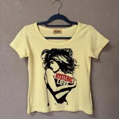 HYSTERIC GLAMOUR HYSTERIC LOVE チビT イエロー