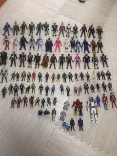 仮面ライダー ＆スーパー戦隊シリーズ ソフビ 約100体セット まとめ