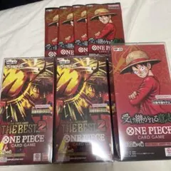 新品テープ付★ワンピースカード　TheBest2 受け継がれる意志3Boxセット