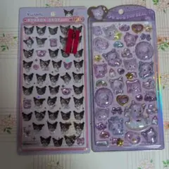 クロミ　うるちゅるポップシール　ボンボンドロップシール　ミニ　サンリオ　正規品