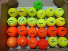 カラー.ロストボール銘柄色々ディスタンス系(25個)洗浄消毒済みのサムネイル