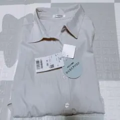 【新品未使用】ブラウス　シャツ　L ハニーズ　オフィス　ストライプ 長袖