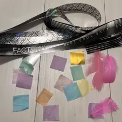 キスマイ kis-my-ft2 magfact 落下物 羽 銀テープフル1本