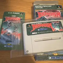 ドラッケン　スーパーファミコン　ソフト　　箱付き　説明書付き