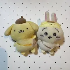 GWセール ちいかわ サンリオキャラクターズ ブローチ うさぎ ポムポム