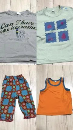 ま*よ様 マーキーズ　ブリーズ 80cm Tシャツ ボトムス　タンクトップ　4点のサムネイル