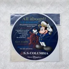 東京ディズニーシー S.S.コロンビア号 ミッキー船長 ステッカー