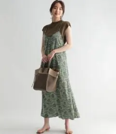 【Andemiu】Fバッククロスアソートキャミワンピースのサムネイル