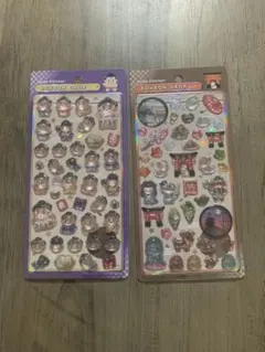 ボンボンドロップシール 和柄 古都 お相撲さん 正規品