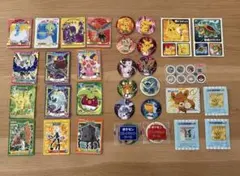 ポケモンステッカー　シール　カレー　ラーメン　ガム　コリス　NIPPN 計32枚
