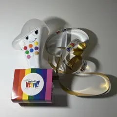 ジャニーズWEST WESTV! ペンライト 銀テ付き