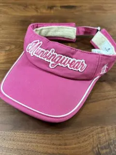 Munsingwear レディース ゴルフ サンバイザー ピンク