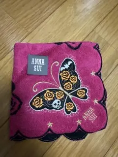 ANNA SUI 蝶とバラのハンカチのサムネイル