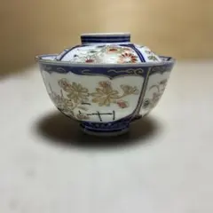 古伊万里染錦金襴手　蓋付碗　整理品