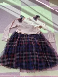 Mezzo Piano チュールスカートセット 130