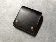 トラッカーウォレット　part10 茶芯　ブラック　姫路レザー　ハンドメイド トラッカーウォレット part10 茶芯 ブラック 姫路レザー ハンドメイド
