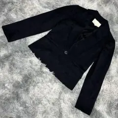 【極美品】ナチュラル ビューティー（36）テーラードジャケット ラメ