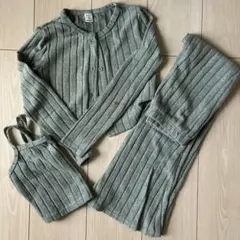 SHEIN リブ編みセットアップ 9Y
