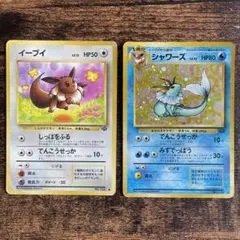 シャワーズ・イーブイセット【傷あり】