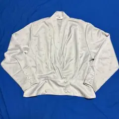 PIERRE BALMAIN 総柄 光沢ブラウス 長袖