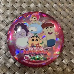 クレヨンしんちゃん オラ妖怪バケーション 缶バッジ　相模湖モリモリ