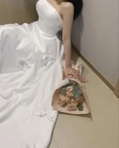 サテンドレス ドレス