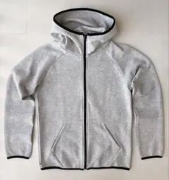 ジップパーカー グレー パーカー