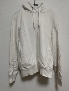 ユニクロ フード付きパーカー　ナチュラル　ポケット付き