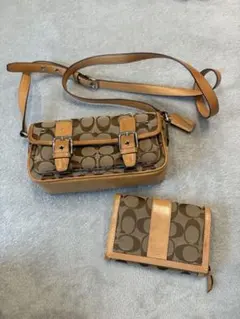 COACH/コーチ 6844 シグネチャー ショルダーバッグ　財布