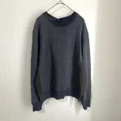 コムサイズム メンズ 長袖 スウェット トレーナー ダークグレー カーキ