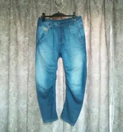 DIESELデニム+スウェットパンツ