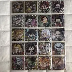 7弾コンプ　鬼滅の刃シール　鬼滅の刃ディフォルメシール　フルコンプ